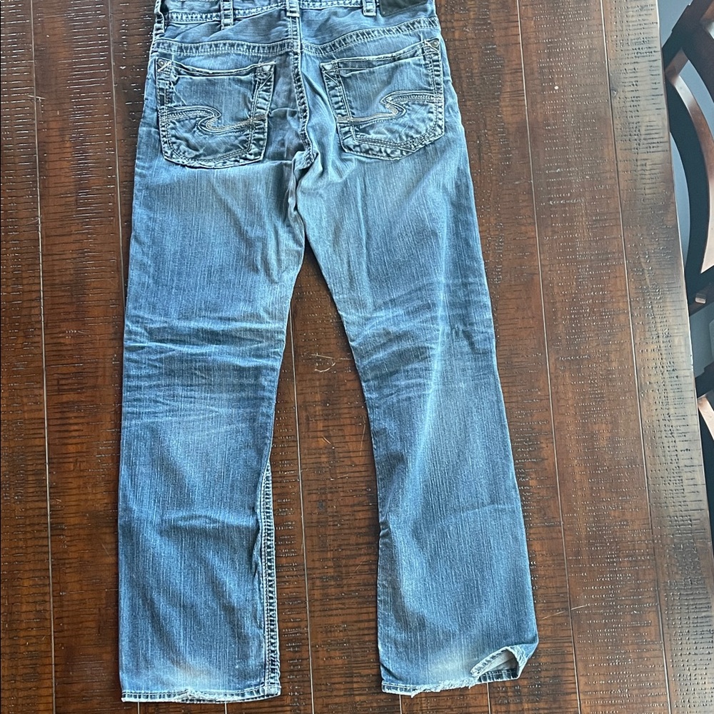 Silver Jeans Men's Bootcut Denim Gordie Style 34 X 36